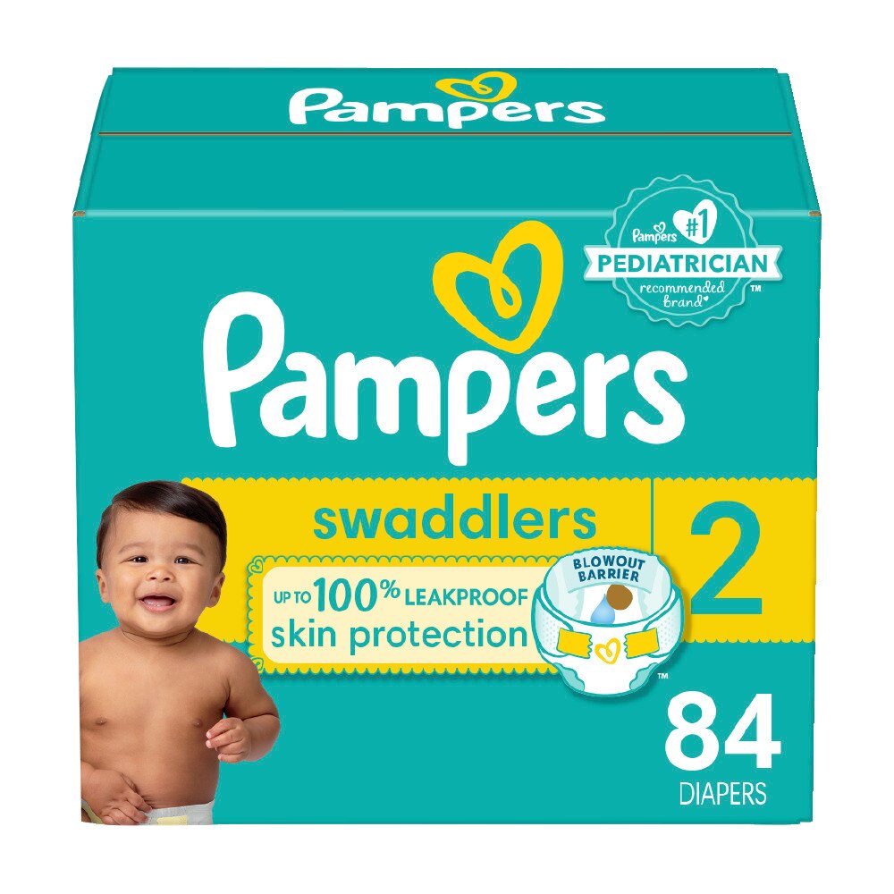 Pampers Swaddlers Diapers, Size 2, 84 Ct , CVS