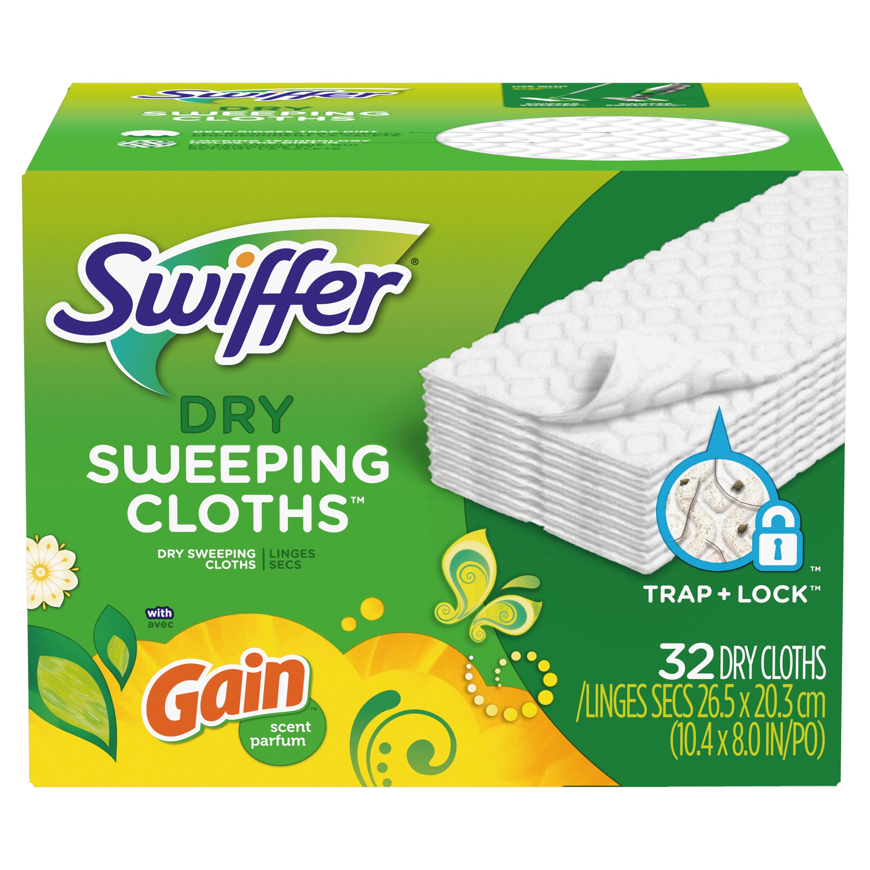 Swiffer Sweeper Dry Sweeping Cloth Refills, With Gain Scent, 32 Ct , CVS