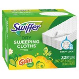 Swiffer Sweeper Dry Sweeping Pad Multi Surface Refills for Dusters Floor Mop,, 32/Pack, thumbnail image 2 of 13