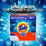 Tide + Ultra Oxi Powder Laundry Detergent, 35 Loads, 63 oz, thumbnail image 4 of 4