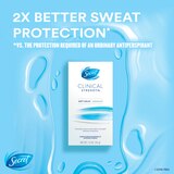 Secret Clinical Strength 48-Hour Antiperspirant Stick, Fearlessly Fresh, 1.6 OZ, thumbnail image 4 of 6