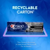 Crest 3D White Charcoal Teeth Whitening Toothpaste, thumbnail image 2 of 10