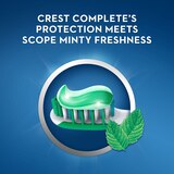 Crest Complete Plus Scope Whitening Fluoride Toothpaste, thumbnail image 4 of 9
