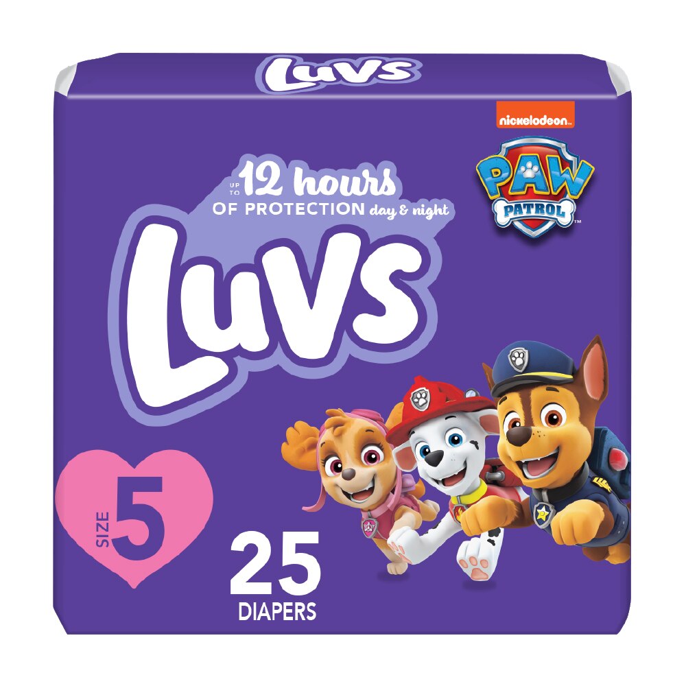 Luvs Triple Leakguards Diapers, Size 5, 25 Ct , CVS