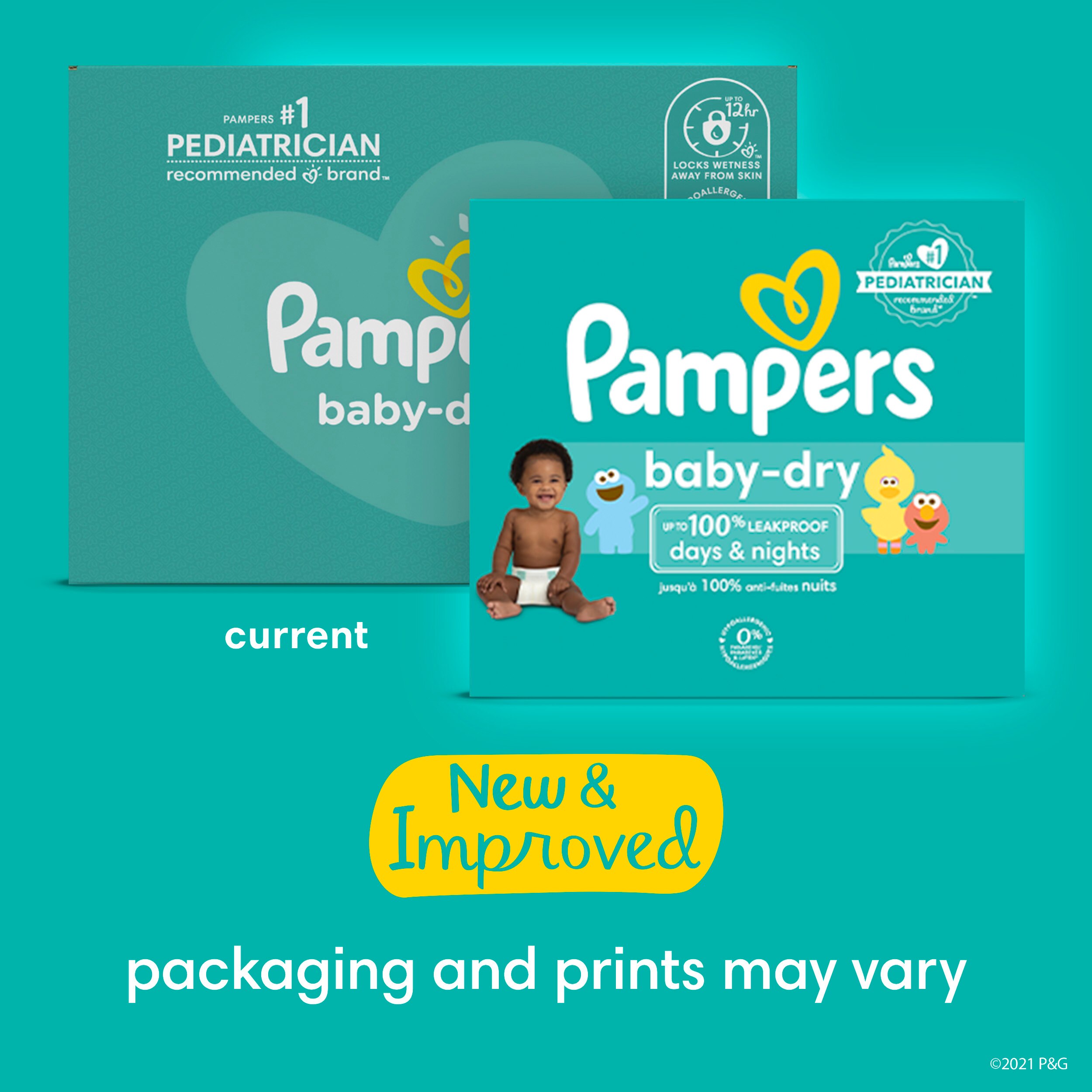38 Size 6-2x 19 Pack Pampers Baby-Dry Nappy Pants Disposable Cotton Nappies