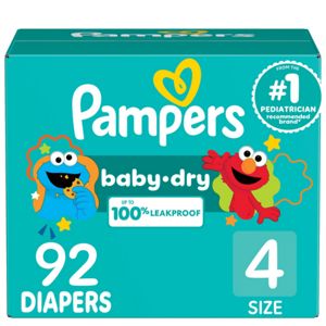 vervagen afbetalen transfusie Pampers Baby Dry Pack Diapers, Size 4, 92 Count - CVS Pharmacy