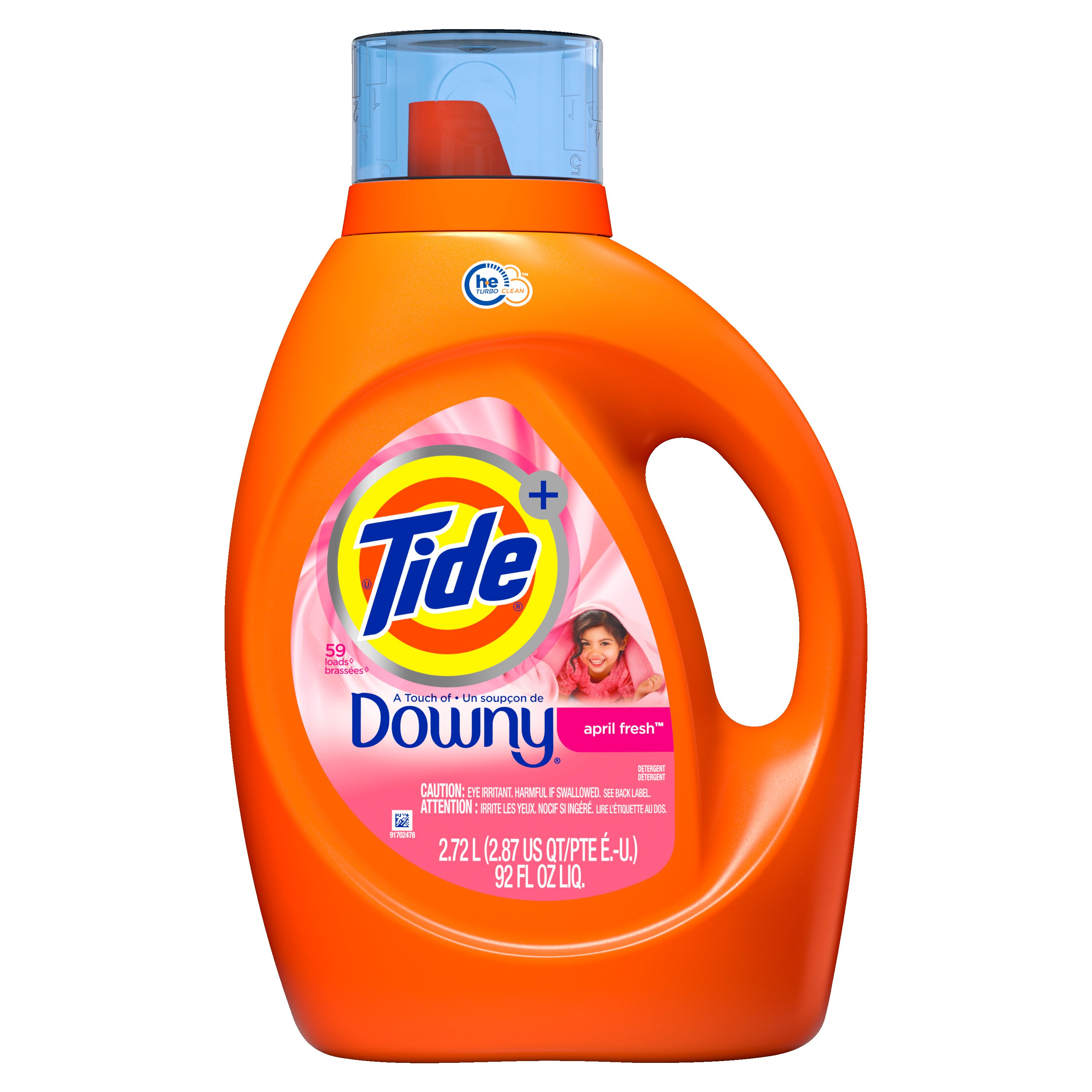 Tide Plus A Touch Of Downy Laundry Detergent, April Fresh Scent, 92 Oz , CVS