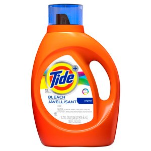 Tide Plus Bleach Alternative Original Scent Liquid Laundry Detergent, 92 OZ