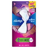 Always Radiant Size 2 Pads with Wings, Scented, Heavy, thumbnail image 1 of 9