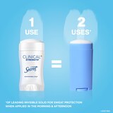 Secret Clinical Strength 48-Hour Invisible Solid Antiperspirant Stick, Completely Clean, 2.6 OZ, thumbnail image 2 of 13