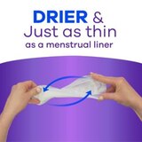 Always Discreet Incontinence Liners 2 Drop Light Absorbancy, Regular, 48 CT, thumbnail image 4 of 12