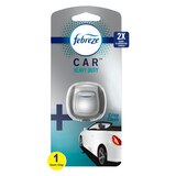 Febreze Odor-Fighting Car, Heavy Duty Air Freshener Vent Clip, Crisp Clean, 1 count, thumbnail image 1 of 8