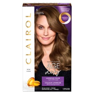 Clairol Expert Nice 'n Easy Age Defy - Tinte permanente para cabello, kit de 1