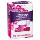 Always Discreet Incontinence Liners Very Light Regular 26ct, thumbnail image 3 of 9