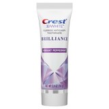 Crest 3D White Brilliance Fluoride Anticavity Toothpaste, Vibrant Peppermint, thumbnail image 2 of 9