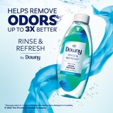 Downy RINSE & REFRESH Laundry Odor Remover and Fabric Softener, Cool Cotton, 25.5 oz, thumbnail image 2 of 10