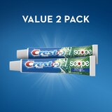 Crest + Scope Outlast Complete Whitening Toothpaste, Mint, 5.4 oz, Pack of 2, thumbnail image 5 of 10
