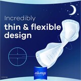 Always Infinity FlexFoam Size 5 Pads, Unscented, Extra Heavy Overnight, thumbnail image 5 of 9
