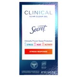 Secret Clinical Strength 72-Hour Antiperspirant & Deodorant Stick, Stress Response, 1.6 OZ, thumbnail image 1 of 10