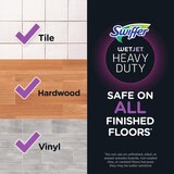 Swiffer WetJet Mop Starter Kit (1 Spray Mop, 5 Mopping Pads, 1 Floor Cleaner Liquid Solution), thumbnail image 2 of 9