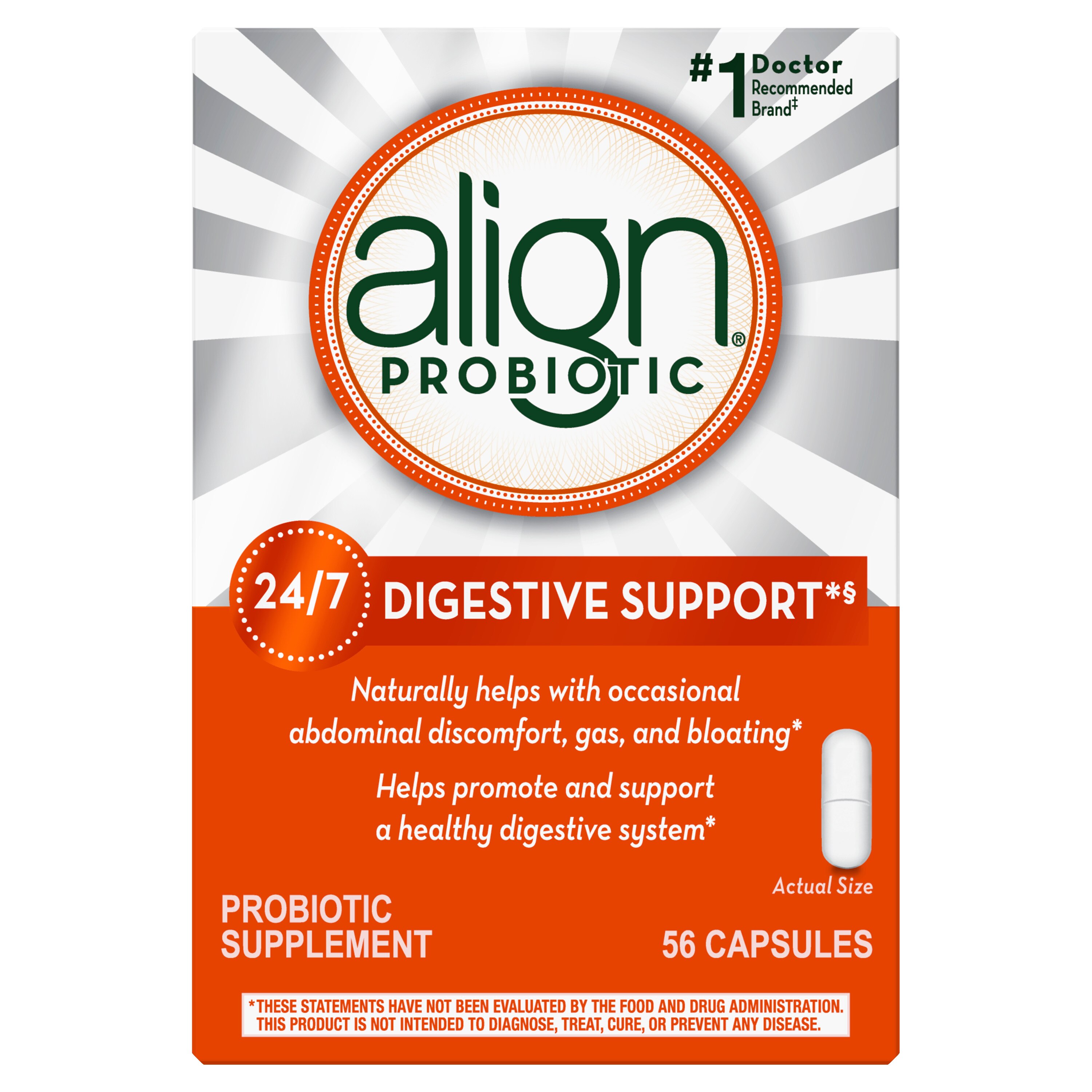 Align Probiotic Supplement Digestive Capsules, 56 Ct , CVS