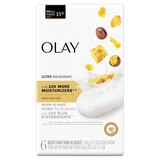 Olay Moisture Outlast Ultra Moisture Shea Butter Beauty Bar with Vitamin B3 Complex 3.75 OZ, 6CT, thumbnail image 2 of 8