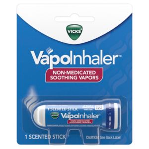 Vicks VapoInhaler Portable Nasal Inhaler, Non-Medicated, 1 Ct , CVS