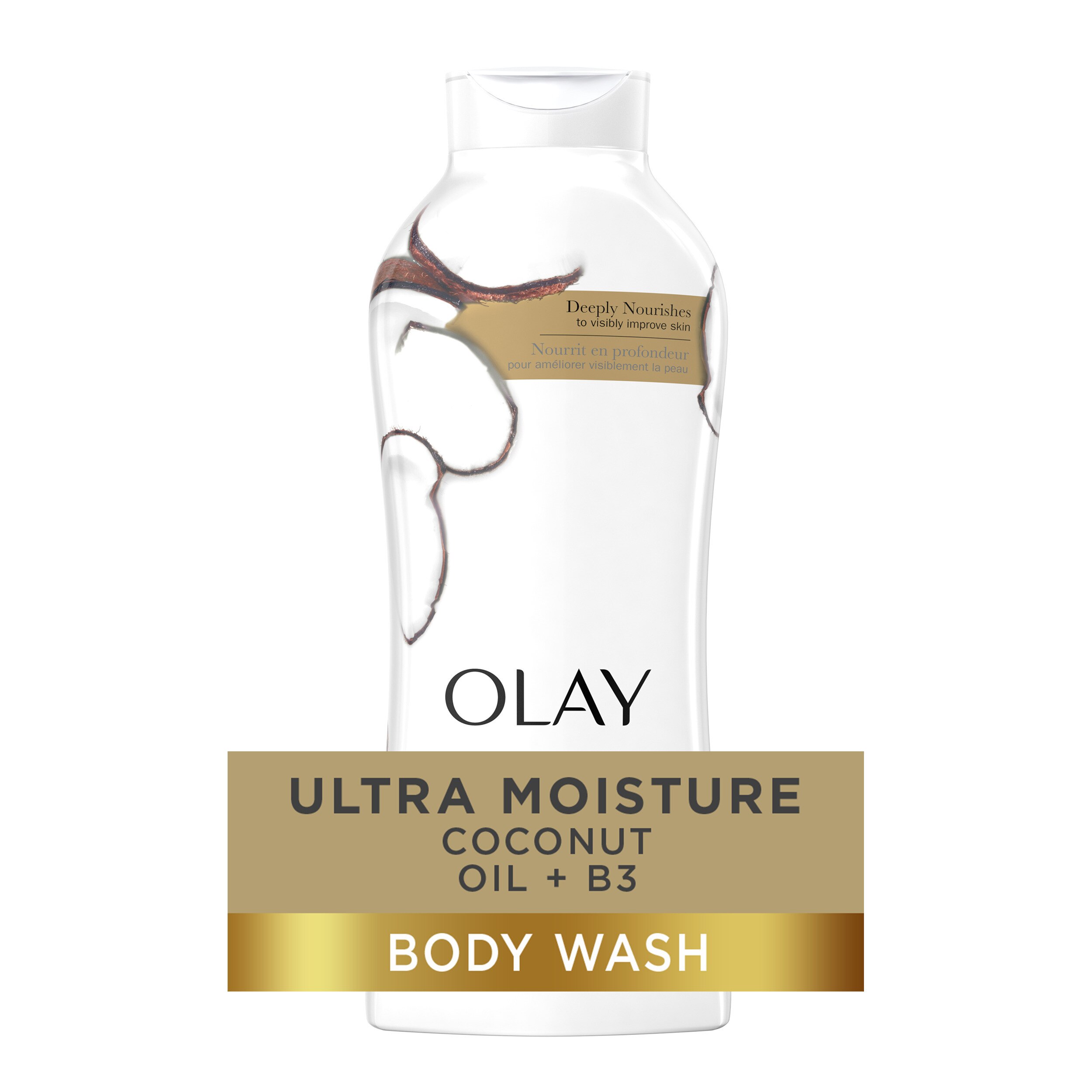 Olay Ultra Moisture Body Wash With Coconut Oil, 22 Oz , CVS