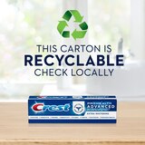 Crest Pro-Health Advanced Extra Whitening Fluoride Toothpaste for Anticavity, Antigingivitis, and Sensitive Teeth, thumbnail image 5 of 11
