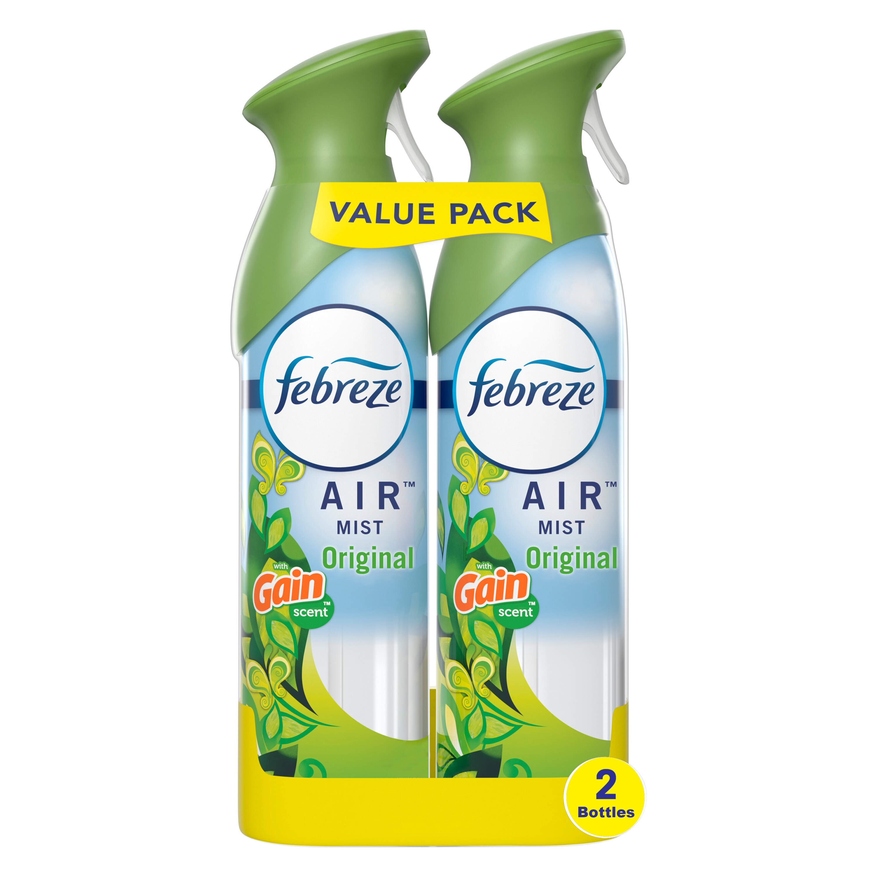 Febreze Odor-Fighting Air Freshener With Gain Original Scent, 2 Pack , 8.8 Oz - 17.6 Oz , CVS