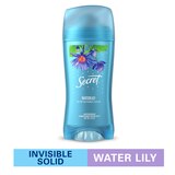 Secret 48-Hour Invisible Solid Antiperspirant & Deodorant Stick, Cool Waterlily,  2.6 OZ, thumbnail image 1 of 12