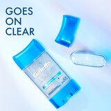 Gillette Clear Gel Antiperspirant & Deodorant Stick, Arctic Ice, 3.8 OZ, 2 Pack, thumbnail image 3 of 9