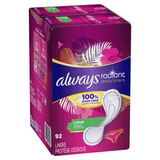 Always Radiant Daily Liners, Long, 92 CT, thumbnail image 4 of 10
