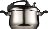 Bene Casa Stove Top Pressure Cooker, Stainless Steel, 5 LT, thumbnail image 4 of 15