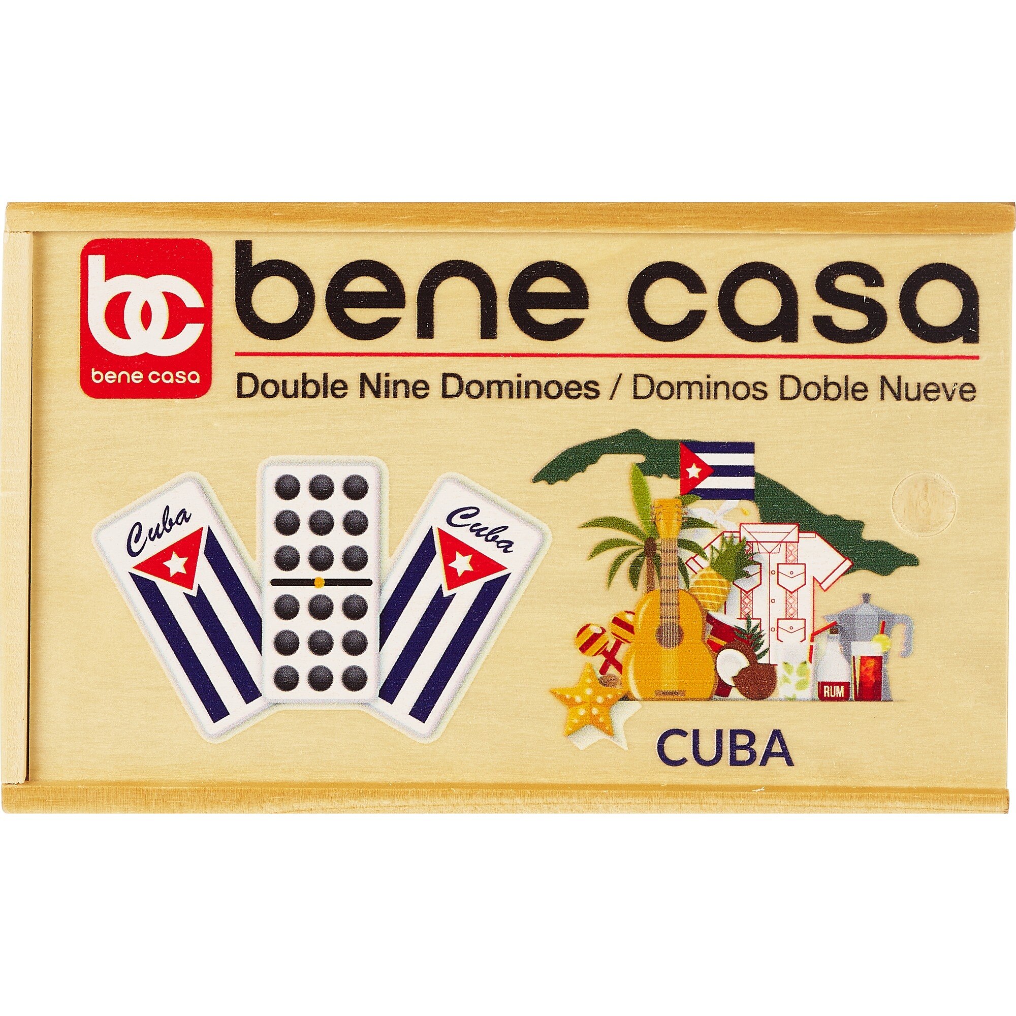 Cabana Card Case Domino Black