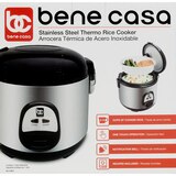 Bene Casa Thermo Rice Cooker, Stainless Steel, 7 CUP (uncooked)/ 14 CUP (cooked), thumbnail image 3 of 4