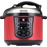 Bene Casa Electric Pressure Cooker, Red, 5 LT, thumbnail image 3 of 6