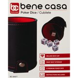 Bene Casa Cubilete Dice Cup, 5 Poker Dice, thumbnail image 4 of 7