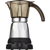 Bene Casa Electric Espresso Maker/Cafetera, Silver, 6 CUP, thumbnail image 2 of 5