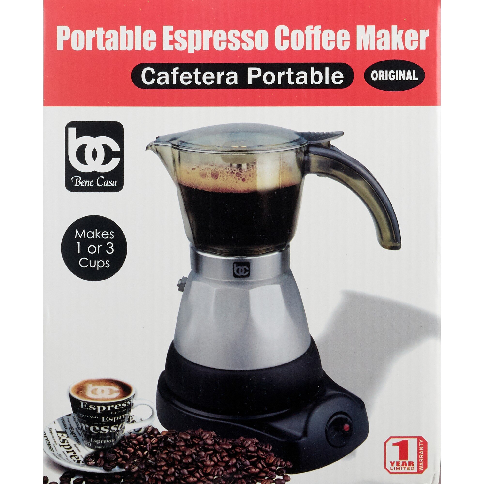 Bene Casa Stovetop Espresso Maker