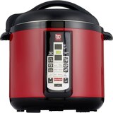 Bene Casa Electric Pressure Cooker, Red, 8 LT, thumbnail image 3 of 7
