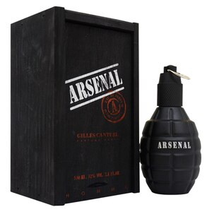 Arsenal Black by Gilles Cantuel for Men - 3.4 oz EDP Spray