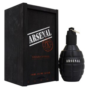 Arsenal Black By Gilles Cantuel For Men - 3.4 Oz EDP Spray , CVS