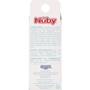nuby teething tablets safe