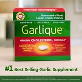 Garlique Cholesterol Caplets, 60 CT, thumbnail image 2 of 8