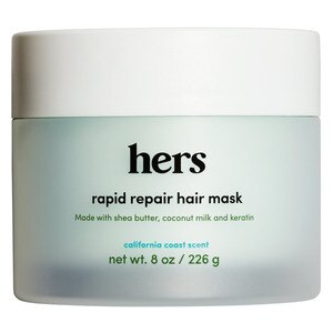 hers Hydrating Rapid Repair Hair Mask, 8 OZ