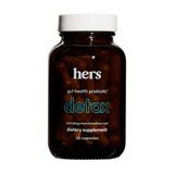 hers detox gut health women's probiotic supplement, thumbnail image 5 of 9