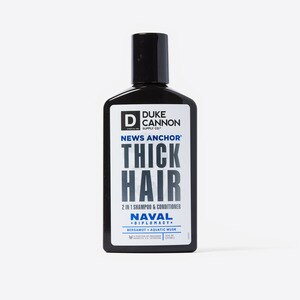 Duke Cannon Thick Hair 2 In 1 Shampoo & Conditioner Naval Diplomacy, 10 Oz , CVS