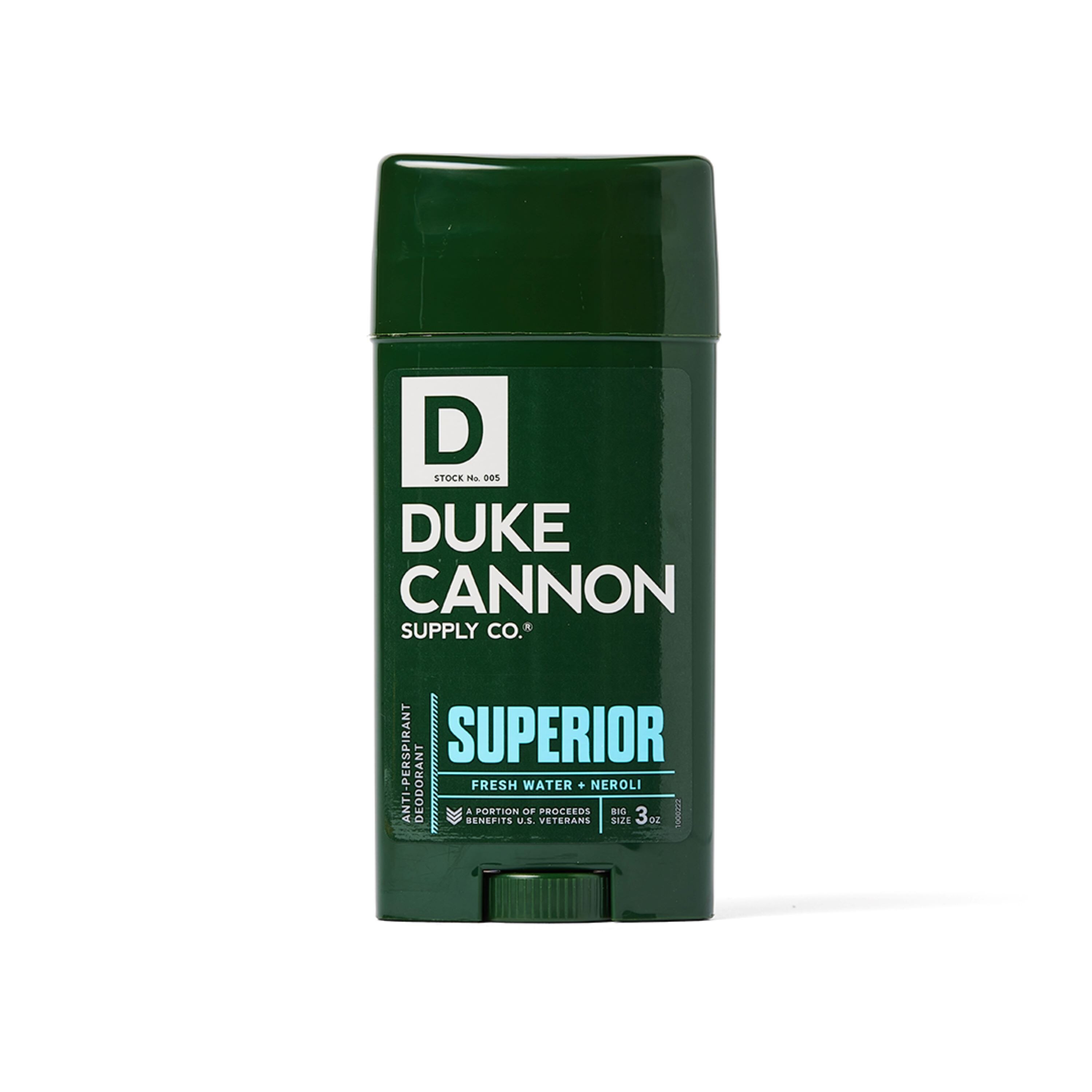 Duke Cannon Anti-Perspirant & Deodorant Stick, Superior, 3 Oz , CVS