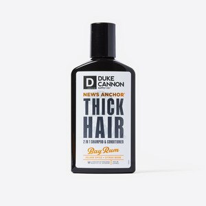 Duke Cannon Thick Hair 2 In 1 Shampoo & Conditioner Bay Rum, 10 Oz , CVS